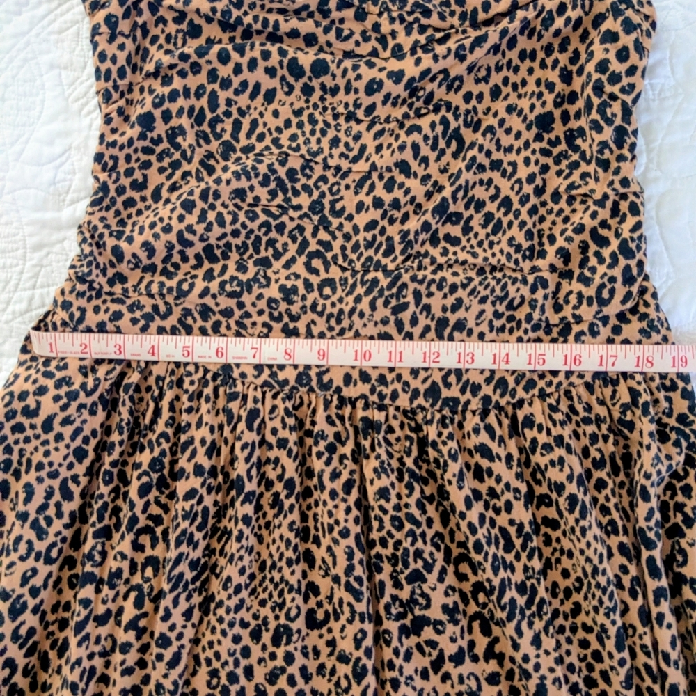 Universal Thread Strapless Leopard Print Maxi Dre… - image 11